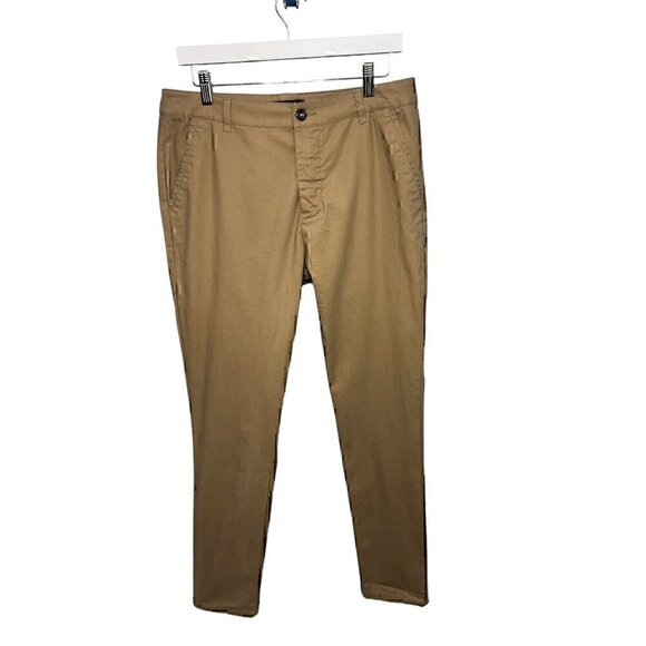 Asos Design Mens Work Wear skinny chino Fit in stone, W34, L32 PANTS - Picture 5 of 11